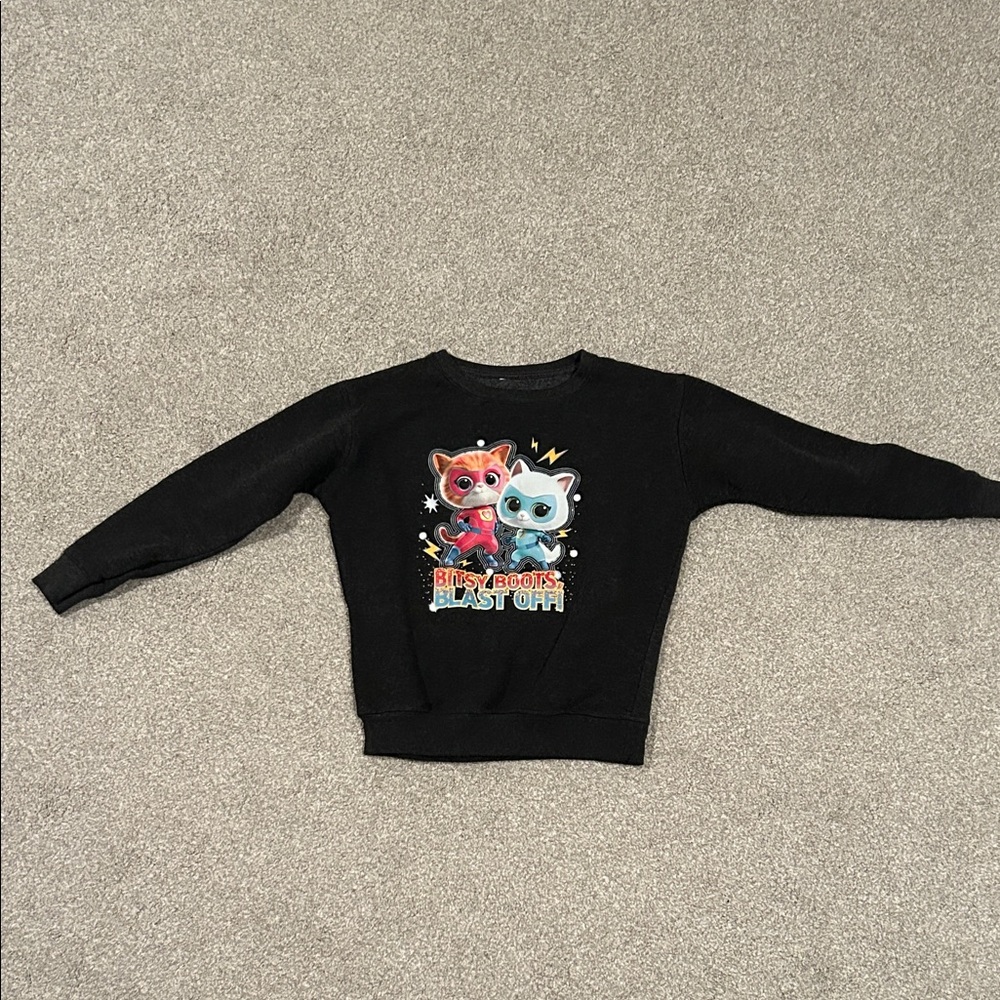 Disney SuperKitties Sweatshirt in Dark Grey